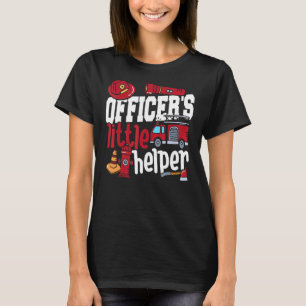 T-shirt Police de l'aide de l'enfant Pompier