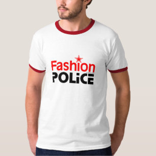 T-shirt Police de mode - Customisé