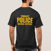 T-shirt Police de pensée (Dos)