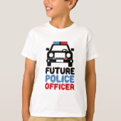 T-shirt Police future (Devant)