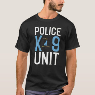 T-shirt Police K9 Unité K9 Police 1