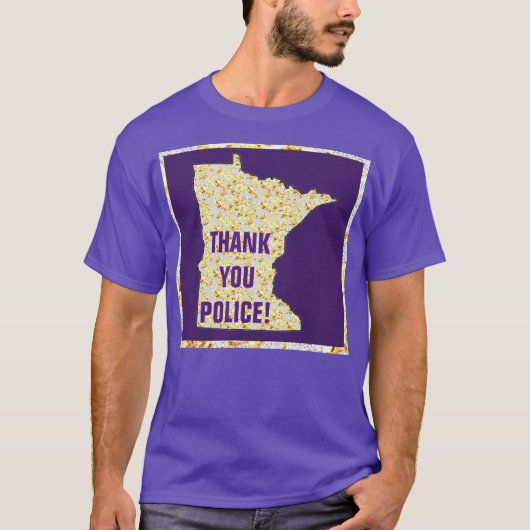 T-SHIRT POLICE MERCI ! (Devant)