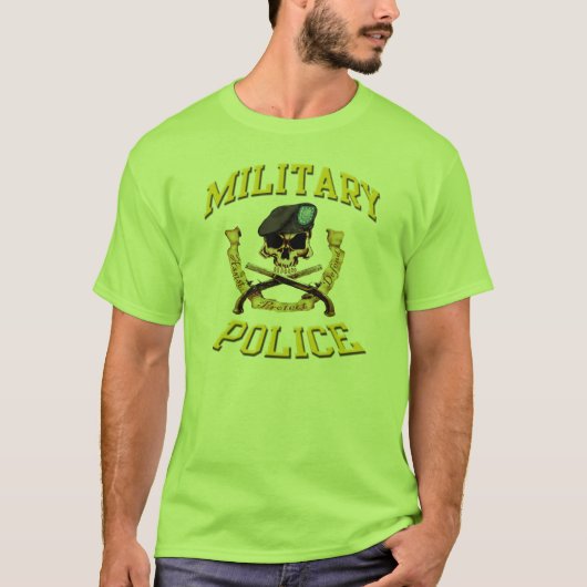 T-shirt Police militaire (Devant)
