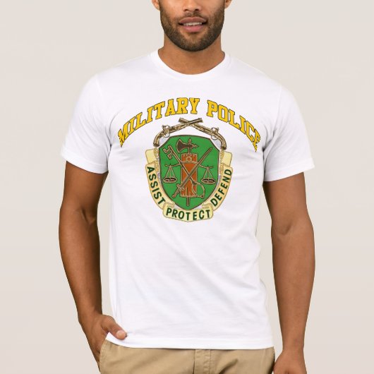 T-shirt Police militaire (Devant)