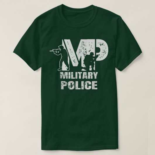 T-shirt Police militaire militaire de la MP (Design devant)
