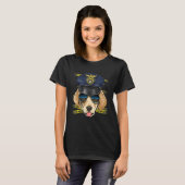 T-shirt Police Officier Labrador Retriever Cop Crime Scène (Devant entier)
