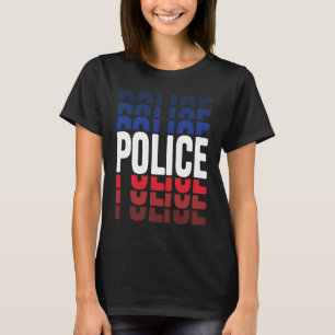 T-shirt Police policière Police