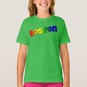 T-shirt Police Rainbow Boston