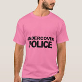 T-shirt Police secrète (Devant)
