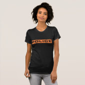 T-shirt Police Tee Shirt Style Brassard (Devant entier)