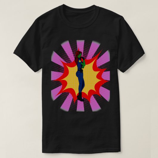 T-shirt Police zombie (Design devant)
