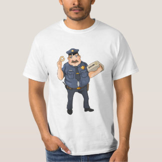 T-shirt policier