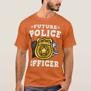 T-shirt Policier du futur