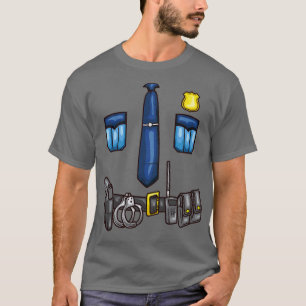 T-shirt Policier Police Police Police Police Uniforme C