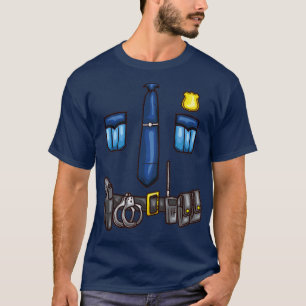 T-shirt Policier Police Police Police Police Uniforme C