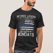 T-shirt Policier retiré (Devant)