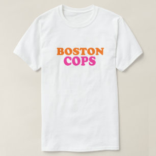 T-shirt Policiers de Boston Flics