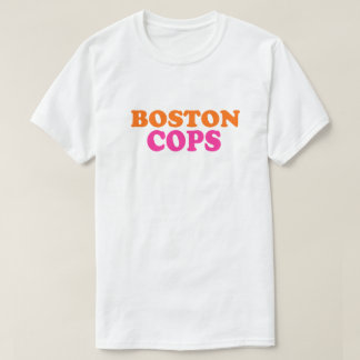 T-shirt Policiers de Boston Flics