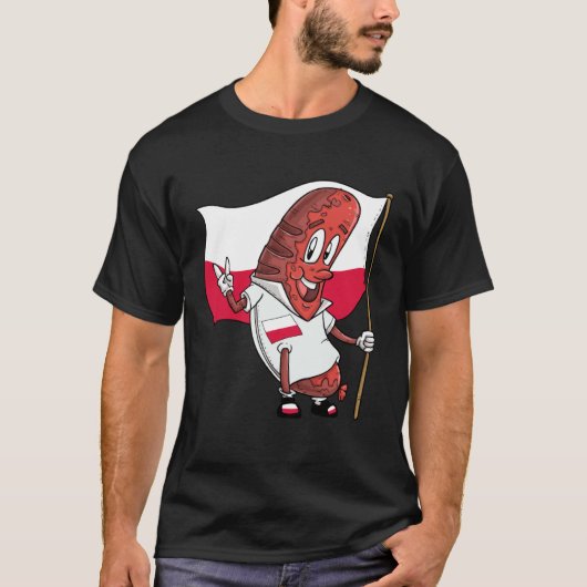 T-shirt Polish pork roast sausage (Devant)