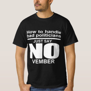 T-shirt Politiciens corrompus