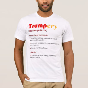 T-shirt politique de satire de définition