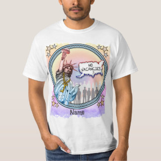 T-shirt politique d'immigration