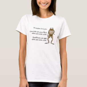 T-shirt Politique En Termes Simples