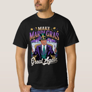 T-shirt Politique Mardi Gras Parody Tee Festival NOLA