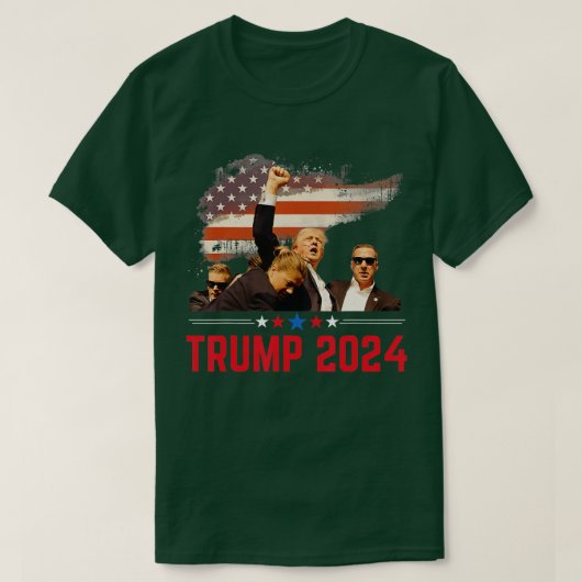 T-shirt Politique Pennsylvanie 2024 (Design devant)