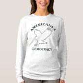 T-shirt Politique pro-démocratie (Devant)