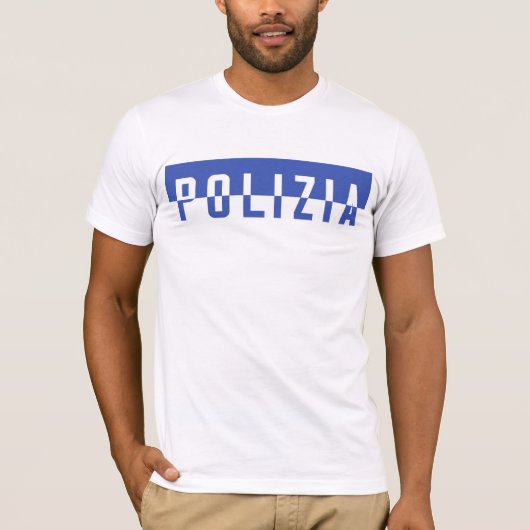 T-shirt Polizia (Devant)