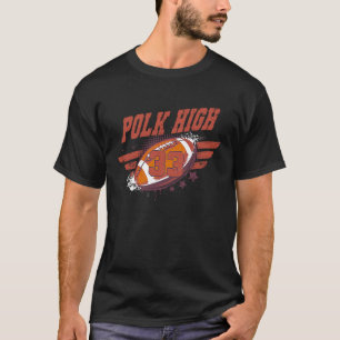T-shirt Polk High Football 33 Ans Non Maam