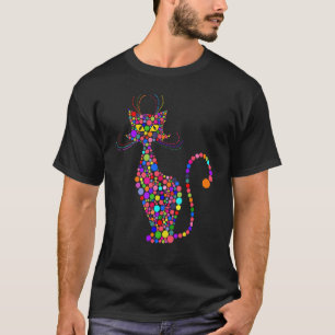 T-shirt Polka Dot Chat Coloré International Dot Day Boys