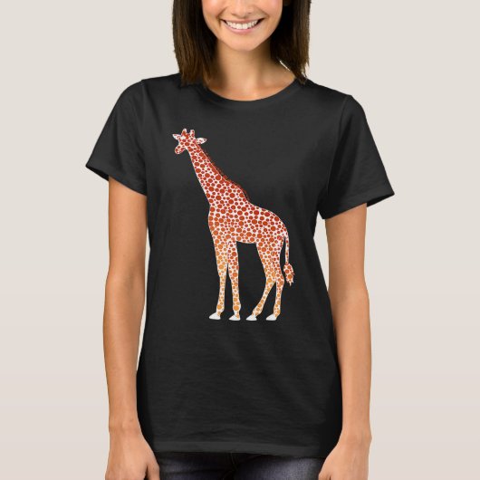 T-shirt Polka Dot Giraffe 15th September International Dot (Devant)