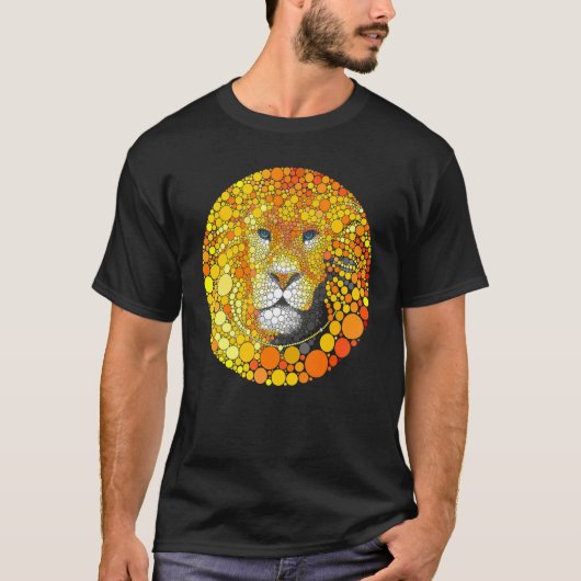 T-shirt Polka Dot Lion International Dot Day Garçons Enfan (Devant)