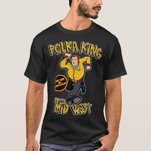 T-shirt Polka King Du Midwest (Devant)