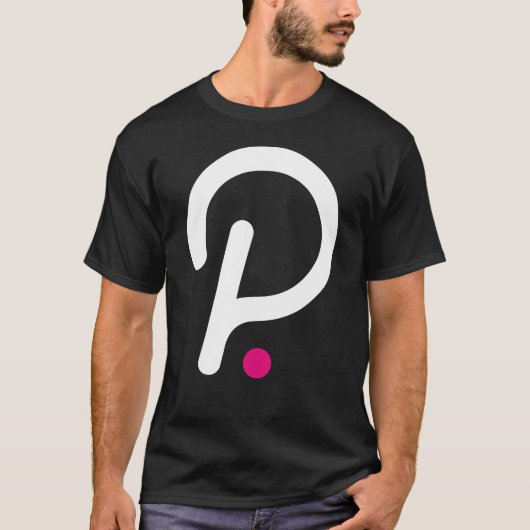 T-shirt Polkadot DOT Crypto Cryptomonnaie Blockchain pièce (Devant)