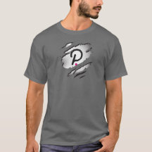 Polkdot Torn Image avec Logo Reveillez Underneto -