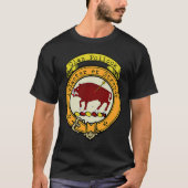 T-shirt Pollock Clan Scottish Crest (Devant)