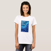 T-shirt Pollution de la mer (Devant entier)