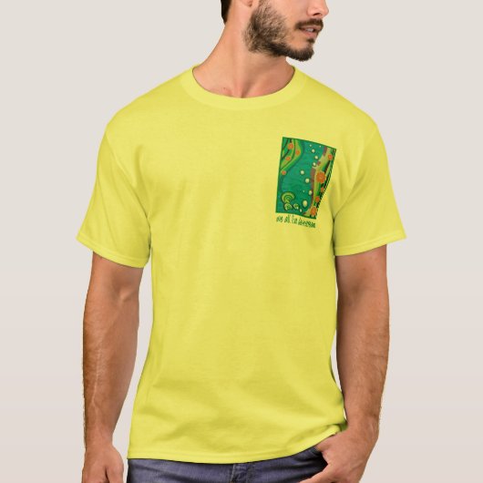 T-shirt Pollution de l'eau (Devant)