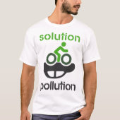 T-shirt Pollution de solution (Devant)