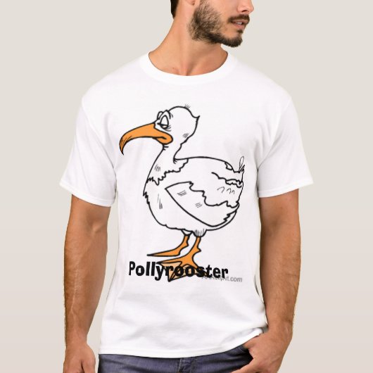 T-shirt pollyrooster, Pollyrooster (Devant)