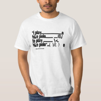 T-shirt Polo 1 de vélo