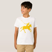 T-shirt Polo - Ambre (Devant entier)