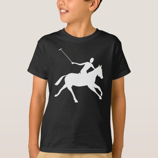 T-shirt Polo - Blanc (Devant)