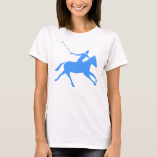 T-shirt Polo - bleu layette