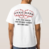 T-shirt Polo de Krav Maga (Dos)