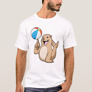 T-shirt Polo d'eau de phoque