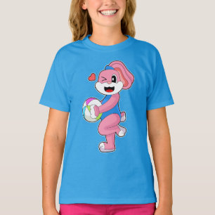 T-shirt Polo d'eau d'été de lapin